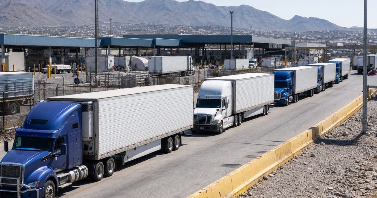 USA–Mexico cross-border freight corridor